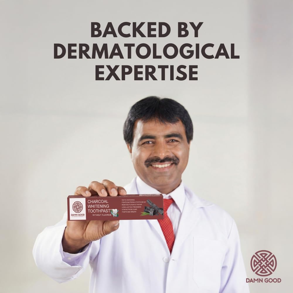 Buy DAMN GOOD Charcoal Toothpaste | Herbal Formula with Activated
